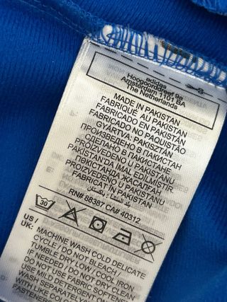 Tuta Adidas blu