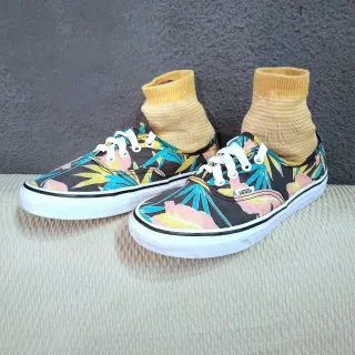 Zapatillas  con cordones Vans floreadas talle 36 