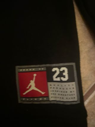 Sudadera Jordan 23 Negra para niños entre 13-15a