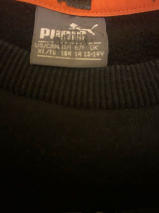 Sudadera Puma Negra y Verde Camuflaje para niños13