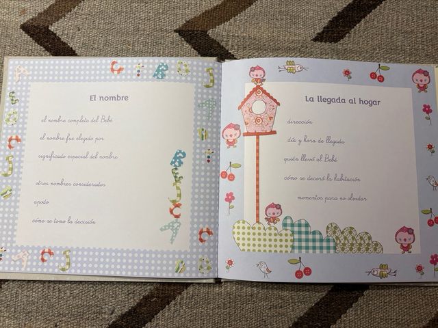 Álbum de bebé Natural