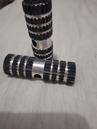 Pedales BMX Aluminio Negro