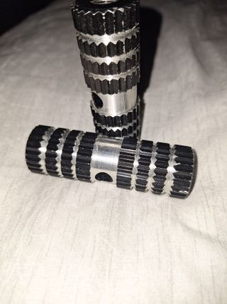 Pedales BMX Aluminio Negro