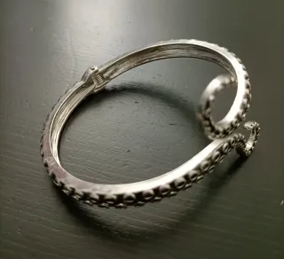Pulsera Brazalete Tentáculos Plata