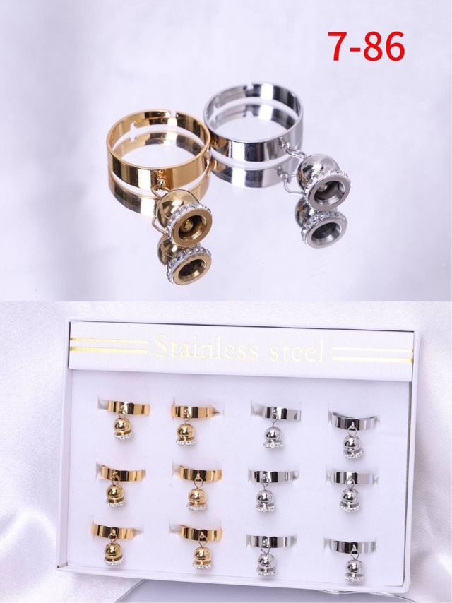 Anelli campanellini oro e argento