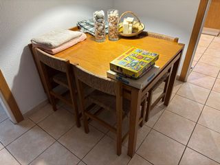 Mesa comedor y 4 sillas Casablanca