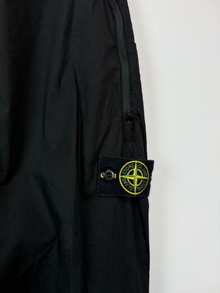 Black Stone Island cargo trousers