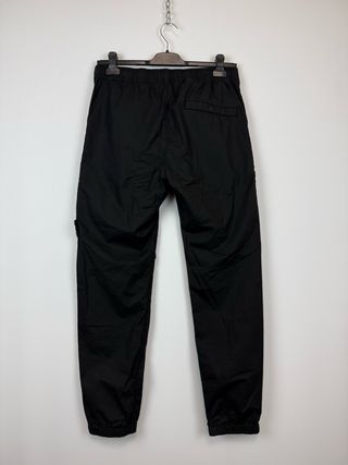 Black Stone Island cargo trousers