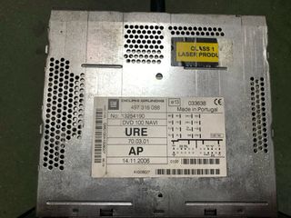 Radio DVD 100 Navi con Aux para Opel