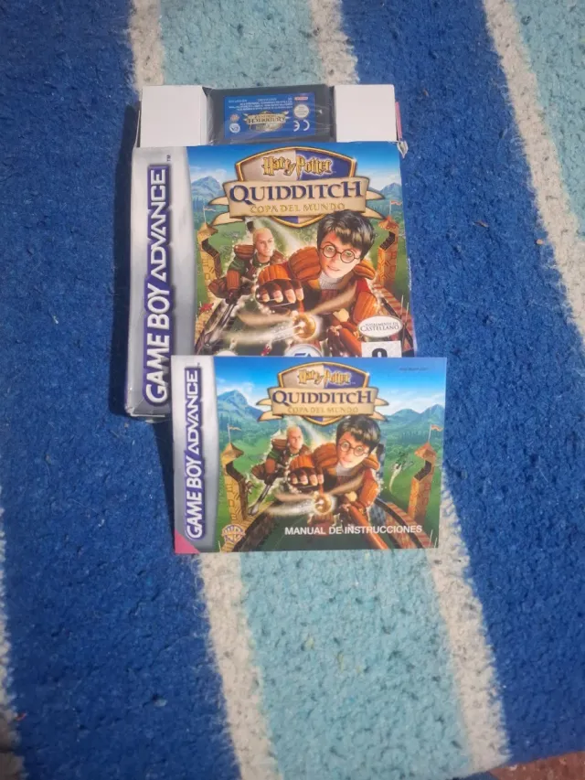 Harry Potter Quidditch Copa del Mundo GBA.