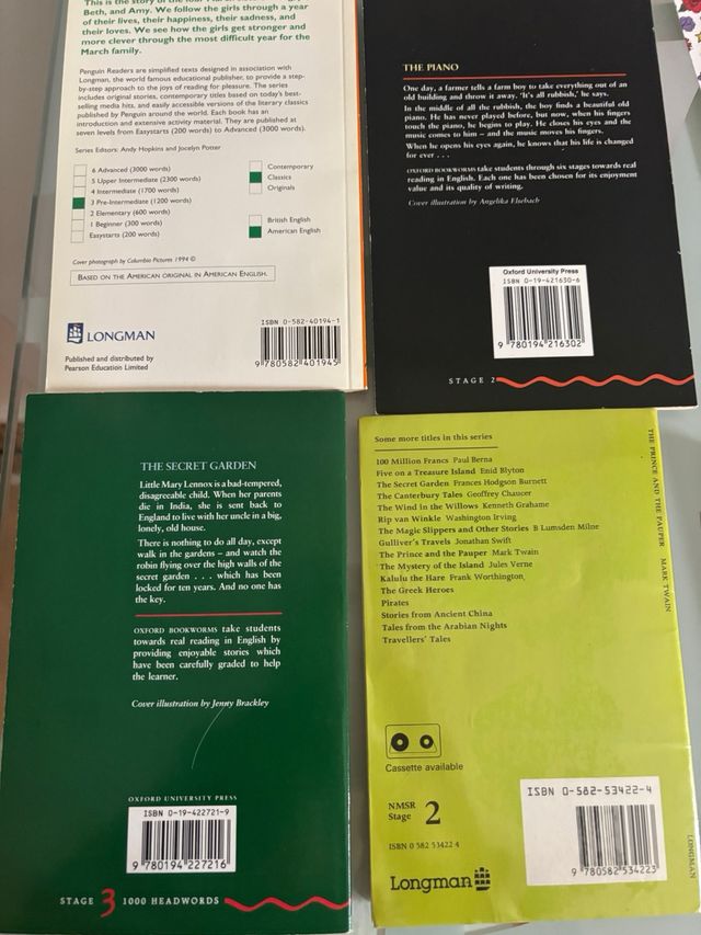 piano, little women,the secret garden, the prince