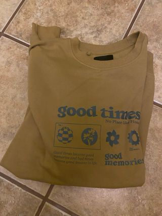 Sudadera Lefties verde militar