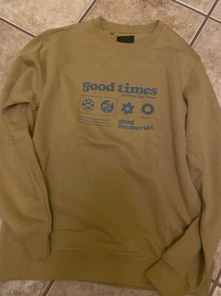 Sudadera Lefties verde militar