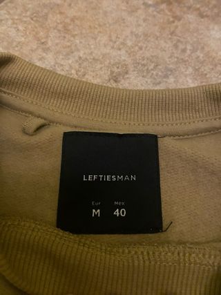 Sudadera Lefties verde militar