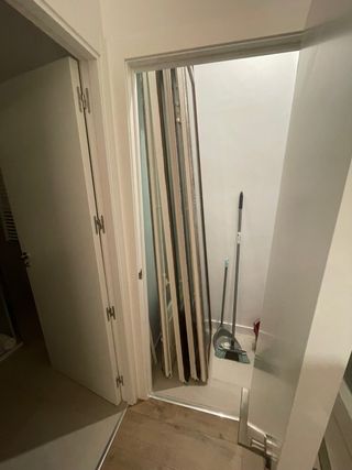 2 Ventanas Antiguas de madera con cristal 
