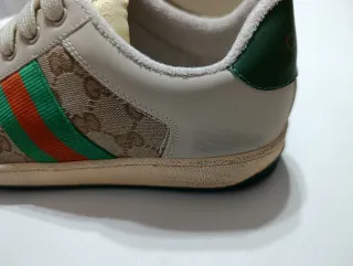 Zapatillas Gucci Beige y Verde
