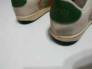 Zapatillas Gucci Beige y Verde