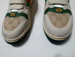 Zapatillas Gucci Beige y Verde