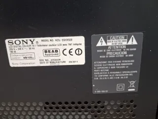 Televisión Sony Bravia LCD