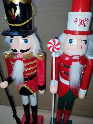 2x Soldados Cascanueces 50cm