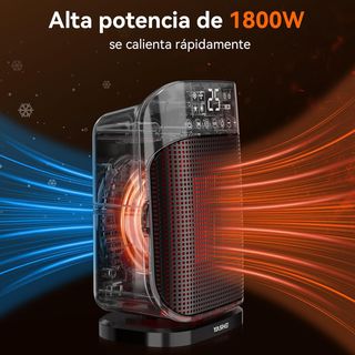 Calefactor Cerámico YASHE 1800W