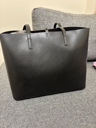 Bolso shopper H&M negro