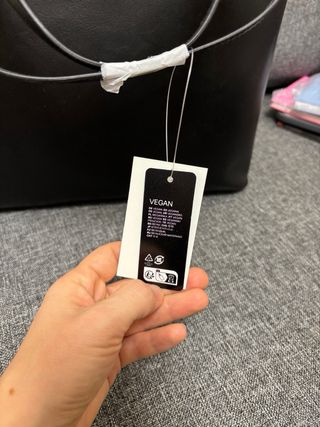 Bolso shopper H&M negro