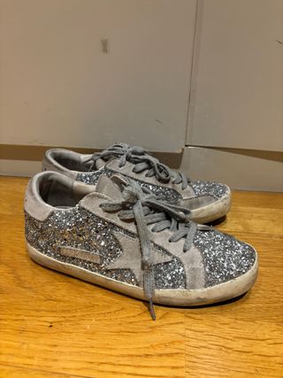 Golden Goose Super Star plateadas