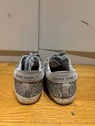 Golden Goose Super Star plateadas