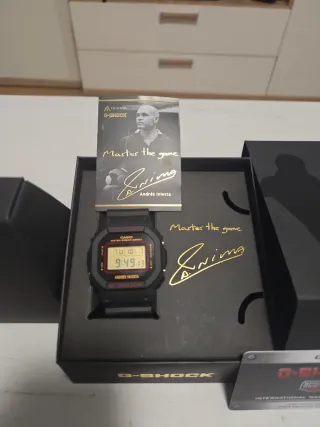 Reloj Casio G-Shock Edición Andrés Iniesta