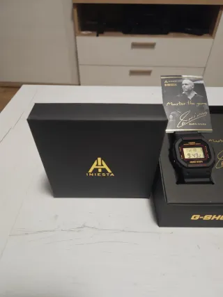Reloj Casio G-Shock Edición Andrés Iniesta