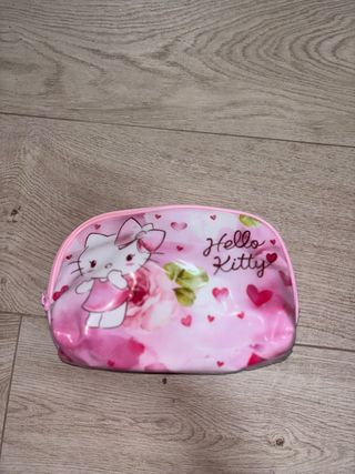 Neceser Hello Kitty Rosa y Blanco