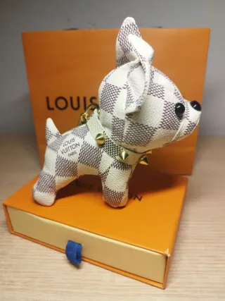 Llavero Perro Louis Vuitton Monogram