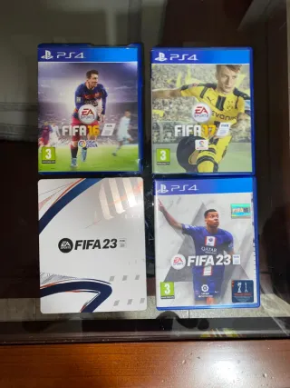 Lote FIFA 16, 17, 23 PS4