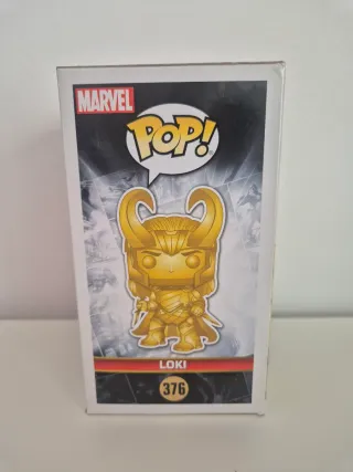 Funko Pop Loki 376 Dorado Marvel Studios