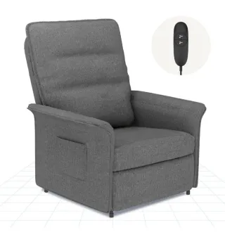 Sillón Relax Eléctrico Gris