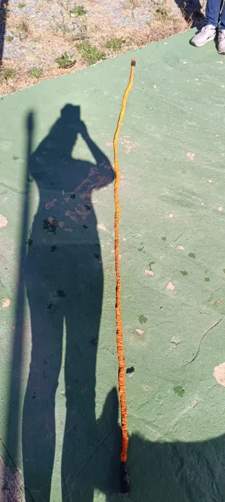 Manguera naranja extensible