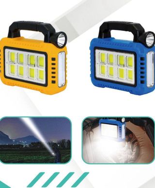 Linterna Solar Portátil Recargable NUEVA