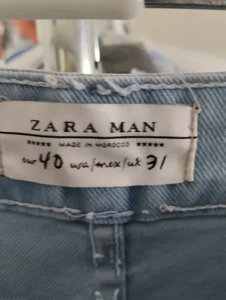 Pantalón vaquero corto azul