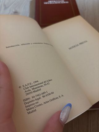 4 libros de lectura obligatoria 