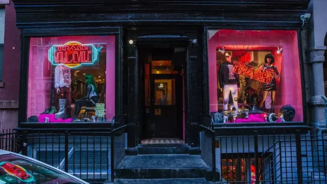 Camisa Punk Trush & Vaudeville NY Rayas