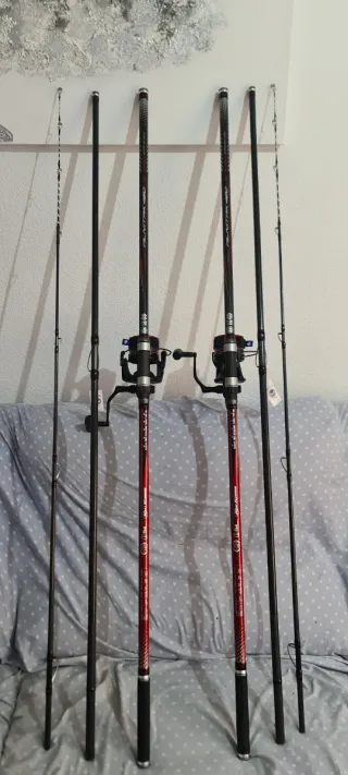 Cañas de pesca surfcasting 