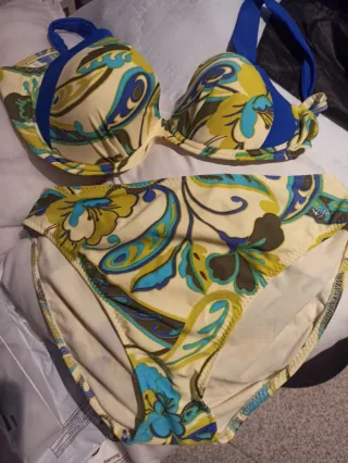 Bikini estampado mujer