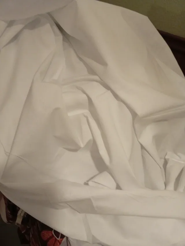 Tela de algodón blanca para sábana ,fundas etc