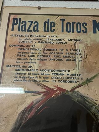 Carteles de Toros Monumental Barcelona 1978