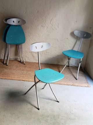 4 Sillas Piu de Chiaramonte & Marin - Vintage 90s