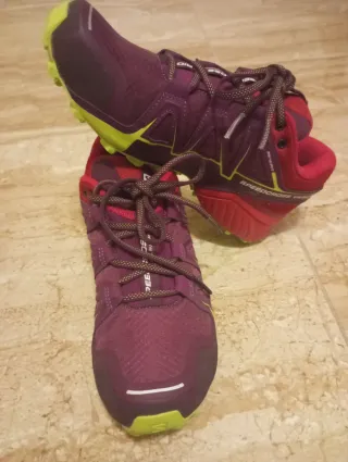 Zapatillas Salomon Speedcross Morado/Rojo