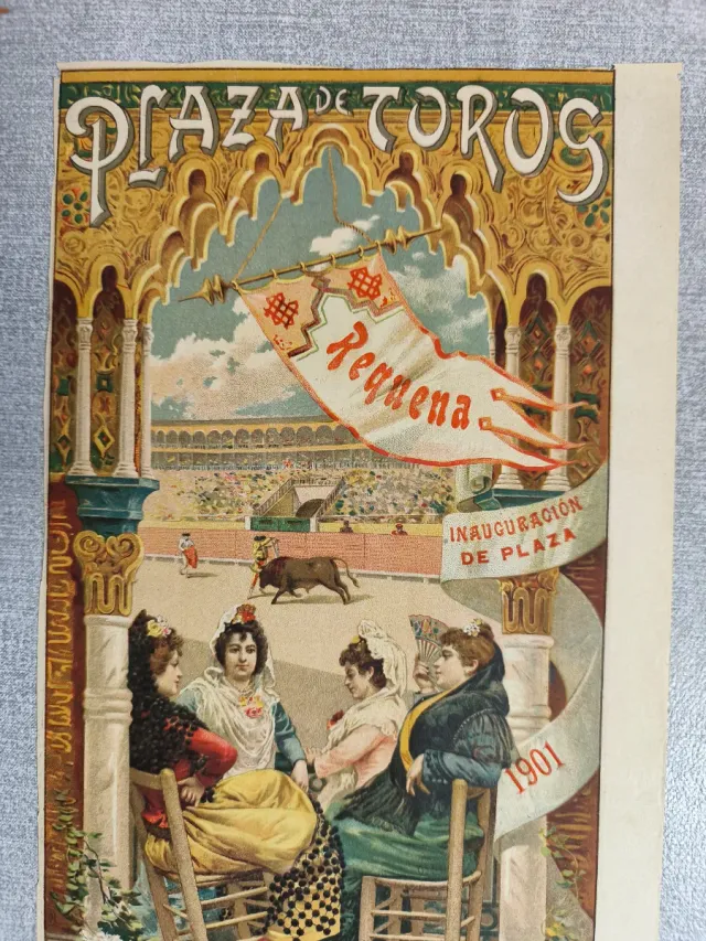 Inaguracion Requena plaza toros 1901