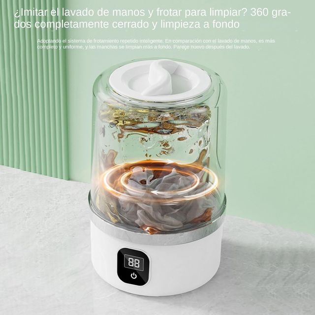 Mini lavadora inalámbrica portátil. NUEVA