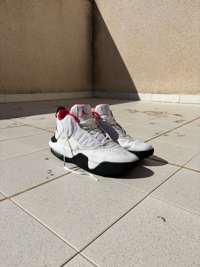 Zapatillas Jordan Talla 44 Blancas y Rosas